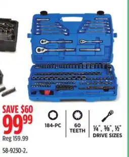 Canadian Tire Mastercraft Toolbox offer