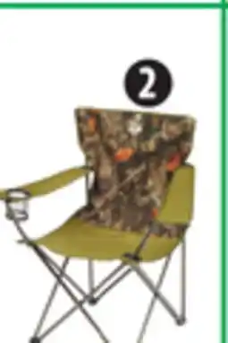 Canadian Tire Yukon Gear Realtree Edge Quad Chair with Built-in Cup Holder offer