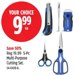 Canadian Tire 5-Pc Multi-Purpose Cutting Set offer