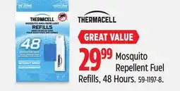 Canadian Tire Thermacell Mosquito Repellent Fuel Refills offer