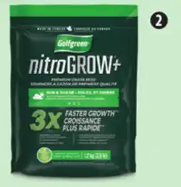 Canadian Tire NitroGROW+ Sun and Shade Grass Seed offer