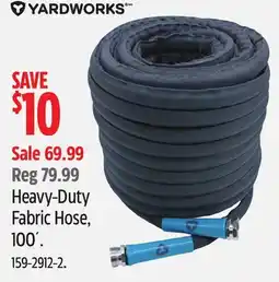 Canadian Tire YARDWORKS Heavy-Duty Fabric Hose, 100' offer