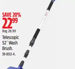 Canadian Tire Simoniz Telescopic 52˝ Wash Brush offer