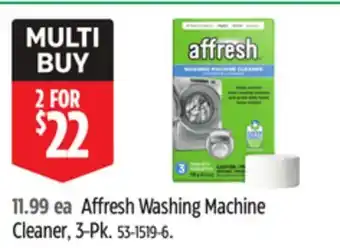 Canadian Tire Affresh Washing Machine Cleaner, 3-Pk offer