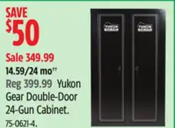 Canadian Tire Yukon Gear Double-Door 24-Gun Cabinet offer