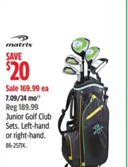 Canadian Tire Junior Golf Club Sets offer