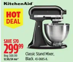 Canadian Tire KitchenAid Classic Stand Mixer offer