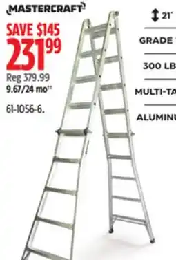 Canadian Tire MASTERCRAFT LADDER offer