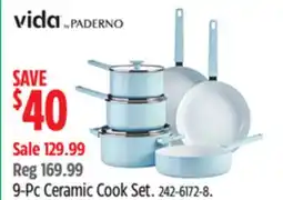 Canadian Tire VIDA BY PADERNO 9-Pc Ceramic Cook Set offer