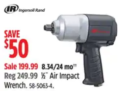 Canadian Tire Ingersoll Rand 1⁄2˝ Air Impact Wrench offer
