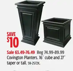 Canadian Tire Covington Planters offer