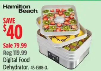 Canadian Tire Digital Food Dehydrator offer