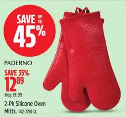 Canadian Tire 2-Pk Silicone Oven Mitts offer