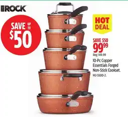 Canadian Tire 10-Pc Copper Essentials Forged Non-Stick Cookset offer