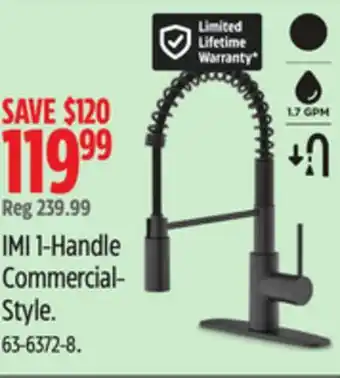 Canadian Tire Danze IMI 1-Handle Commercial- Style offer