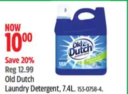 Canadian Tire Old Dutch Laundry Detergent, 7.4L offer