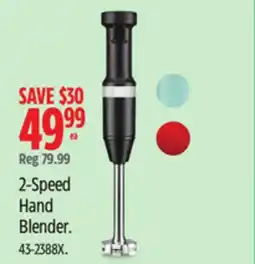Canadian Tire 2-Speed Hand Blender offer