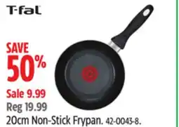 Canadian Tire T-fal 20cm Non-Stick Frypan offer
