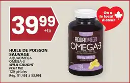 Rachelle-Bery Grocery AQUAOMEGA OMEGA-3 WILD CAUGHT FISH OIL offer
