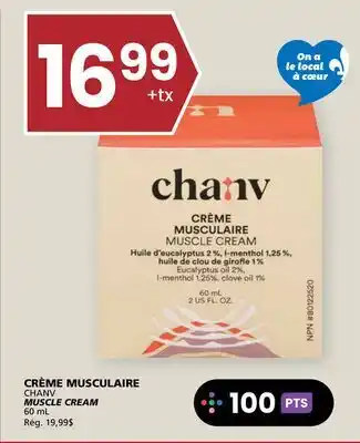 Rachelle-Bery Grocery CHANV MUSCLE CREAM offer