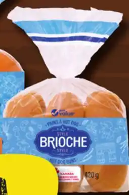 Giant Tiger Giant Value brioche style hot dog buns offer