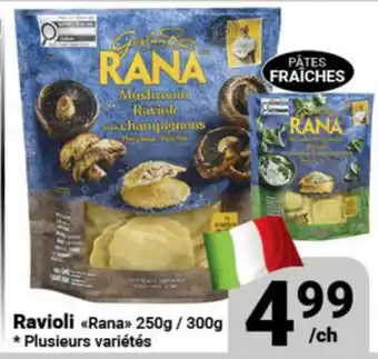 Pasquier Ravioli Rana offer