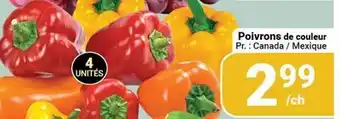 Pasquier Poivrons de couleur offer
