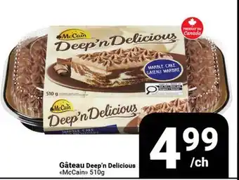 Pasquier Gâteau Deep'n Delicious McCain offer