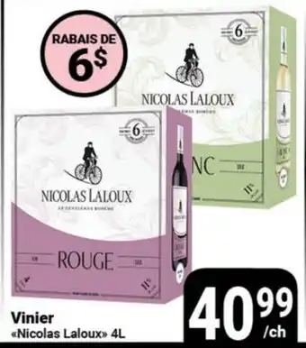 Pasquier Vinier Nicolas Laloux offer