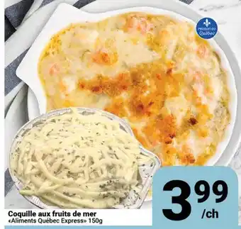 Pasquier Coquille aux fruits de mer Aliments Québec Express offer