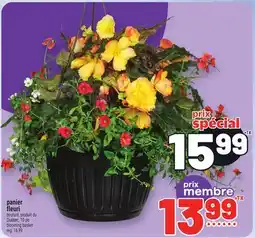 Metro PANIER FLEURI | BLOOMING BASKET offer
