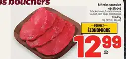 Metro BIFTECKS SANDWICH ESCALOPES | SANDWICH CUTLET STEAKS offer