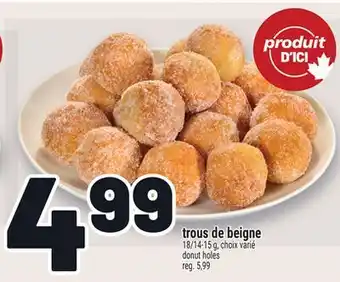 Metro TROUS DE BEIGNE | DONUT HOLES offer