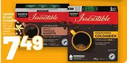 Metro CAPSULES DE CAFÉ IRRESISTIBLE | IRRÉSISTIBLE COFFEE CAPSULES offer