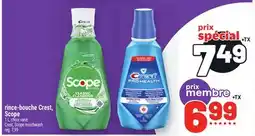 Metro RINCE-BOUCHE CREST, SCOPE | CREST, SCOPE MOUTHWASH offer