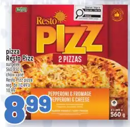 Metro PIZZA RESTO PIZZ | RESTO PIZZ PIZZA offer