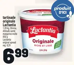Metro TARTINADE ORIGINALE LACTANTIA | LACTANTIA ORIGINAL SPREAD offer