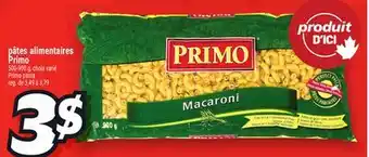 Metro PÂTES ALIMENTAIRES PRIMO | PRIMO PASTA offer