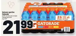 Metro BOISSON SPORTIVE GATORADE | GATORADE SPORT DRINK offer