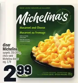 Metro DÎNER MICHELINA | MICHELINA DINNER offer