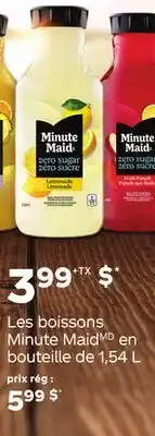 Metro LES BOISSONS MINUTE MAID offer