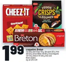 Metro CRAQUELINS BRETON | BRETON CRACKERS offer
