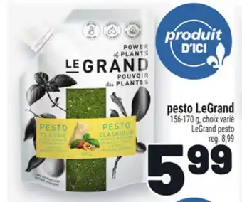Metro PESTO LEGRAND | LEGRAND PESTO offer