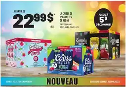 Metro BOISSONS DE MALT ALCOOLISÉES offer