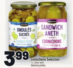 Metro CORNICHONS SELECTION | SELECTION PICKLES offer