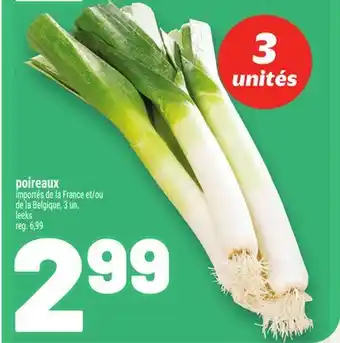 Metro POIREAUX | LEEKS offer