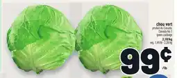 Metro CHOU VERT | GREEN CABBAGE offer