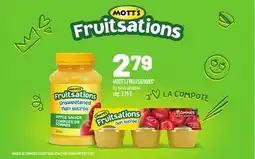 Metro MOTT'S FRUITSATIONS offer