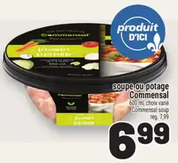 Metro SOUPE OU POTAGE COMMENSAL | COMMENSAL SOUP offer