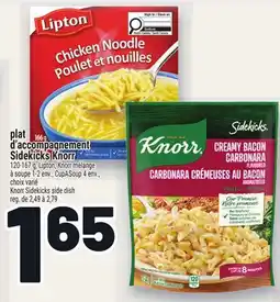 Metro PLAT D'ACCOMPAGNEMENT SIDEKICKS KNORR | KNORR SIDEKICKS SIDE DISH offer